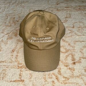 Tortured Poets Embroidered baseball hat